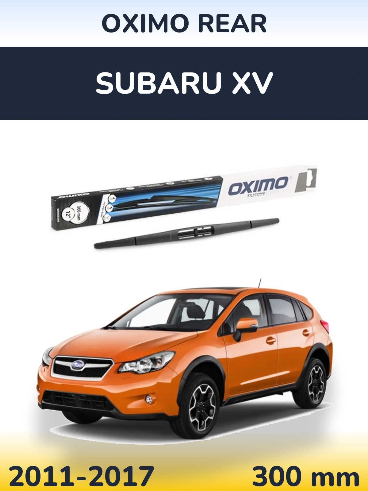 Задний дворник Oximo Rear 300 мм для Subaru XV 2011-2017