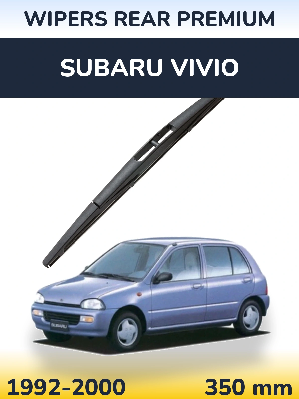 Tylna wycieraczka WIPERS REAR PREMIUM 350 mm do Subaru Vivio 1992-2000
