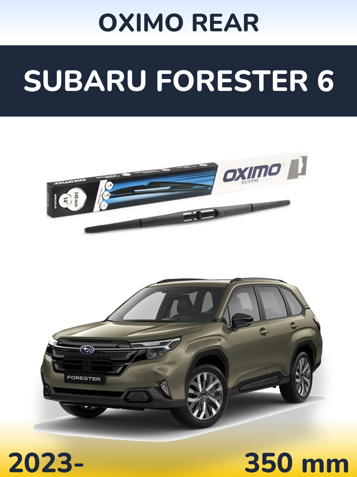 Tylna wycieraczka Oximo Rear 350 mm do Subaru Forester 6 2023-2026
