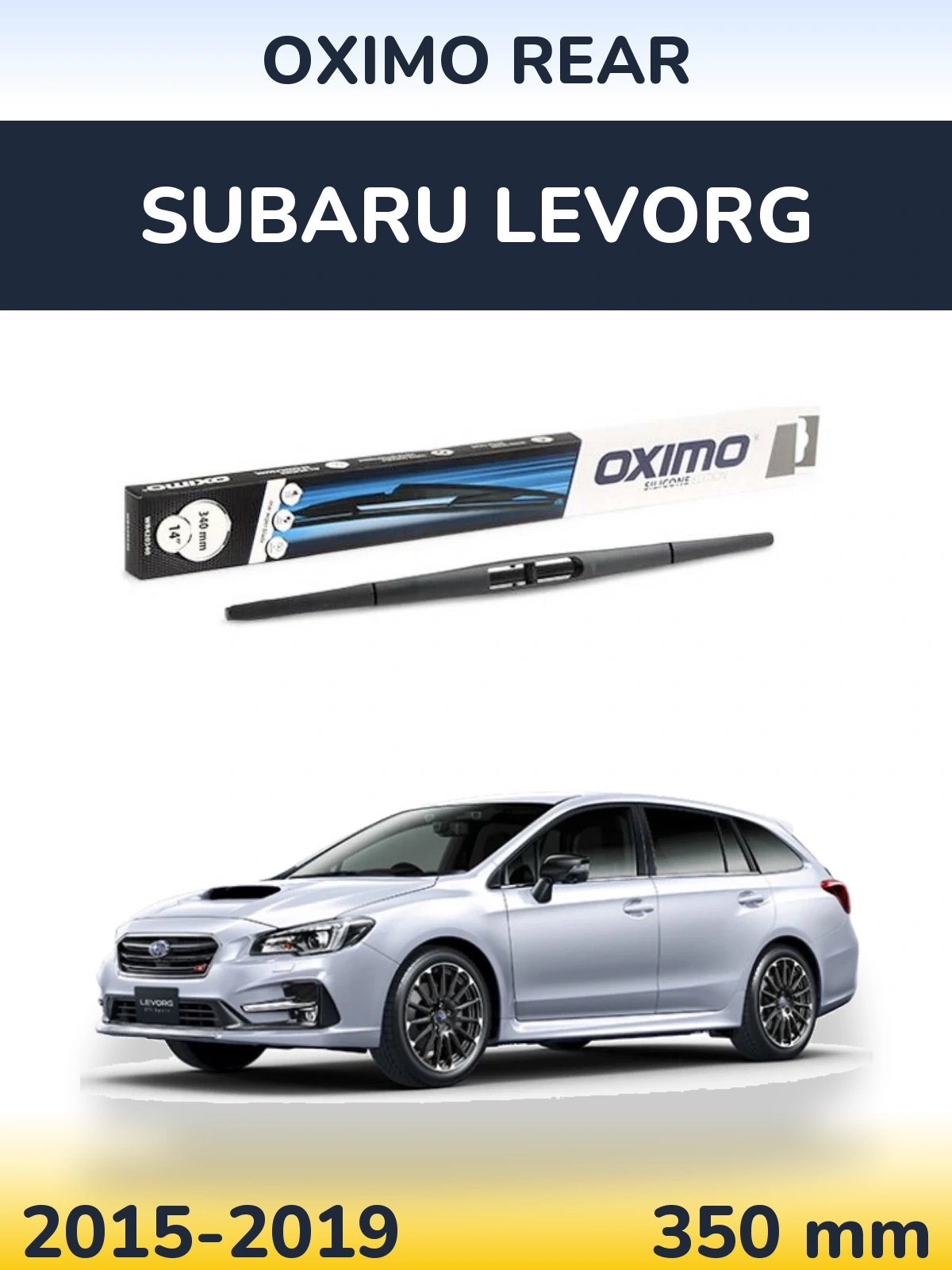 Задний дворник Oximo Rear 350 мм для Subaru Levorg 2015-2019
