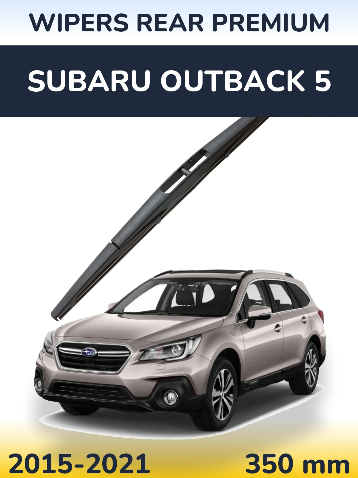 Tylna wycieraczka WIPERS REAR PREMIUM 350 mm do Subaru Outback 5 2015-2021