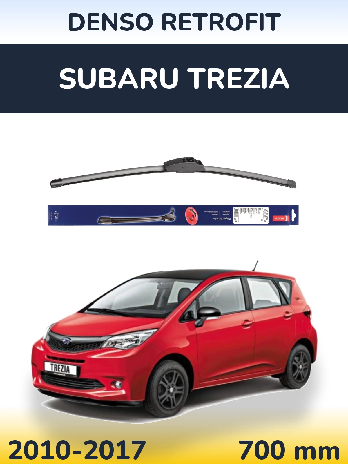 Передний дворник Denso Retrofit 700 мм для Subaru Trezia 2010-2017