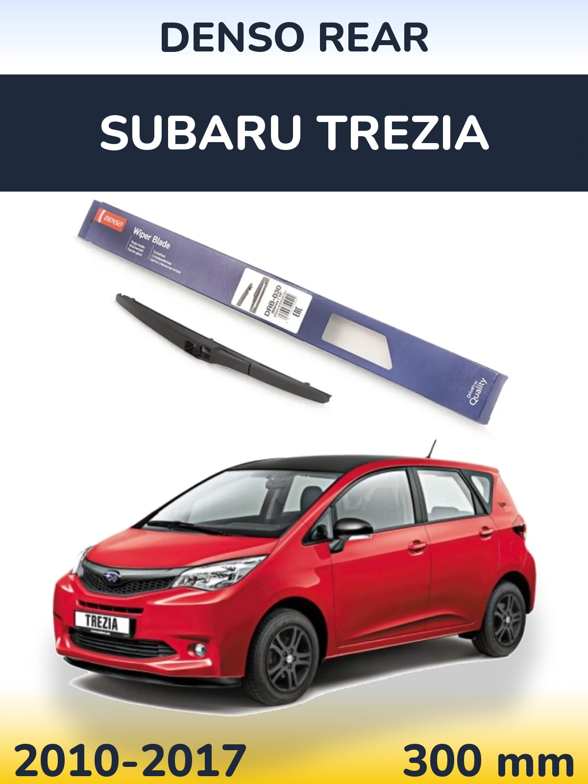 Tylna wycieraczka Denso Rear 300 mm do Subaru Trezia 2010-2017