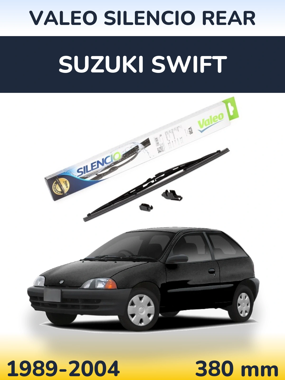 Tylna wycieraczka Valeo Silencio Rear 380 mm do Suzuki Swift 1989-2004