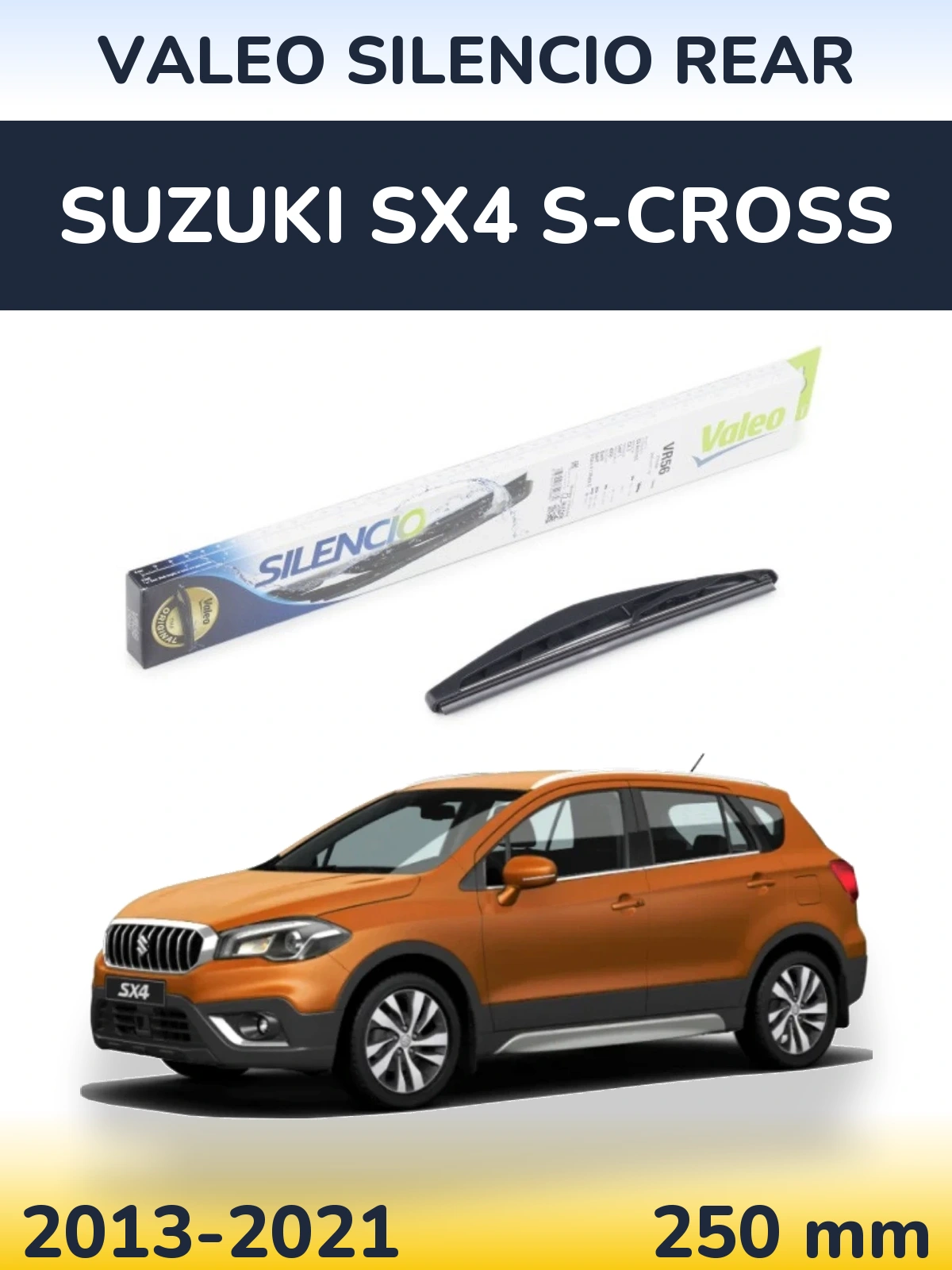 Tylna wycieraczka Valeo Silencio Rear 240 mm do Suzuki SX4 S-Cross 2013-2021
