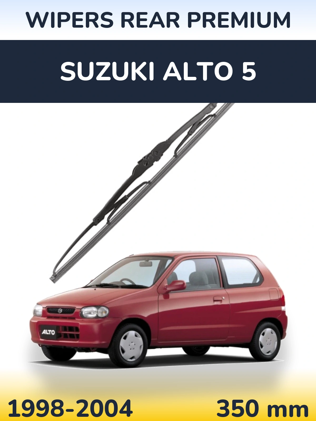 Tylna wycieraczka WIPERS REAR PREMIUM 350 mm do Suzuki Alto 5 1998-2004
