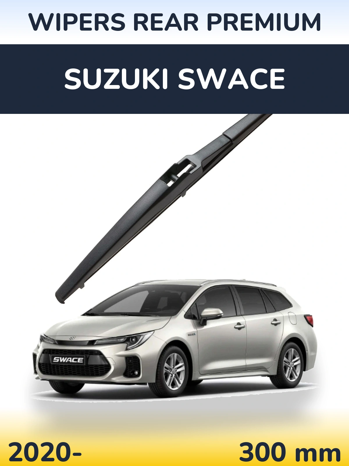 Tylna wycieraczka WIPERS REAR PREMIUM 300 mm do Suzuki Swace 2020-2026