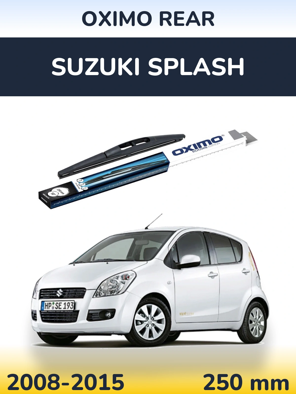 Tylna wycieraczka Oximo Rear 250 mm do Suzuki Splash 2008-2015