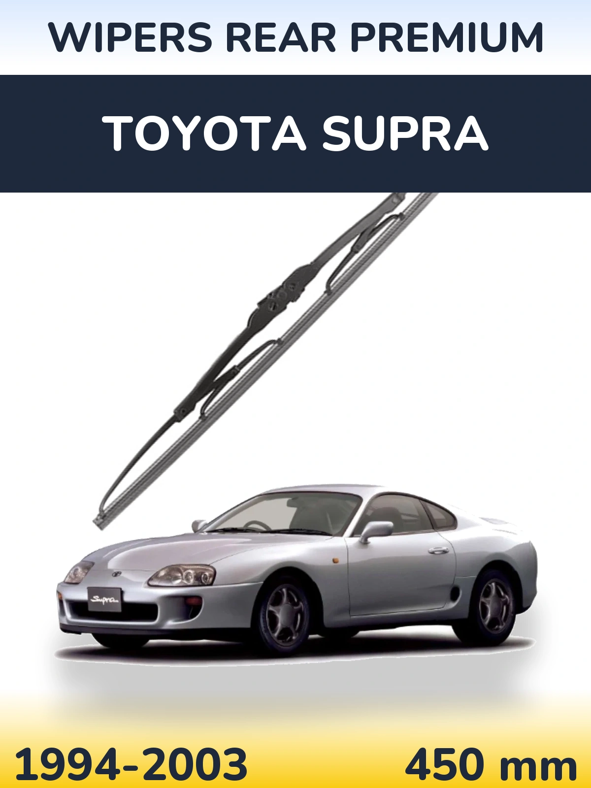 Rear wiper blade WIPERS REAR PREMIUM 450 mm for Toyota Supra 1994-2003