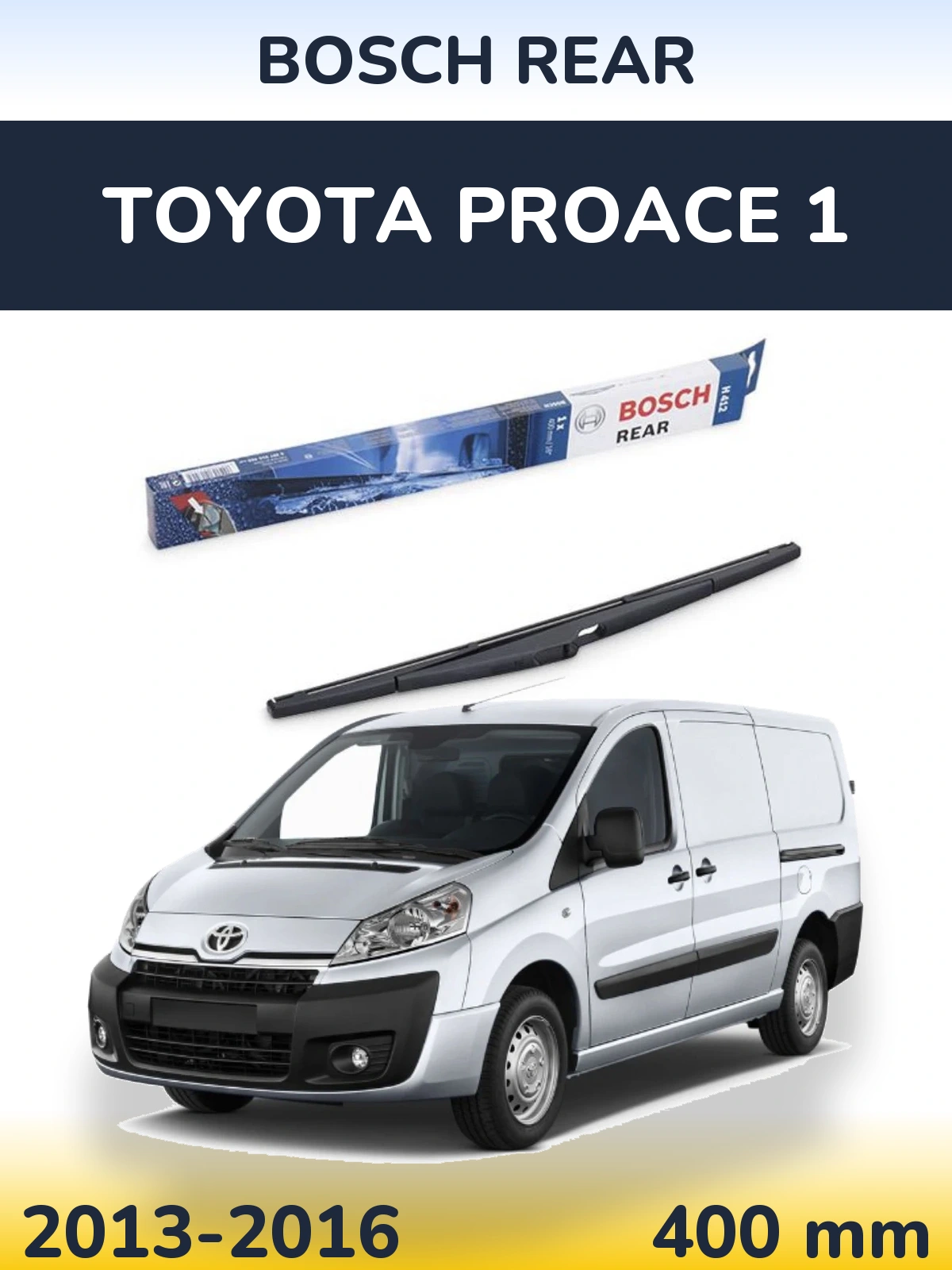 Tylna wycieraczka BOSCH Rear 400 mm do Toyota ProAce 1 2013-2016