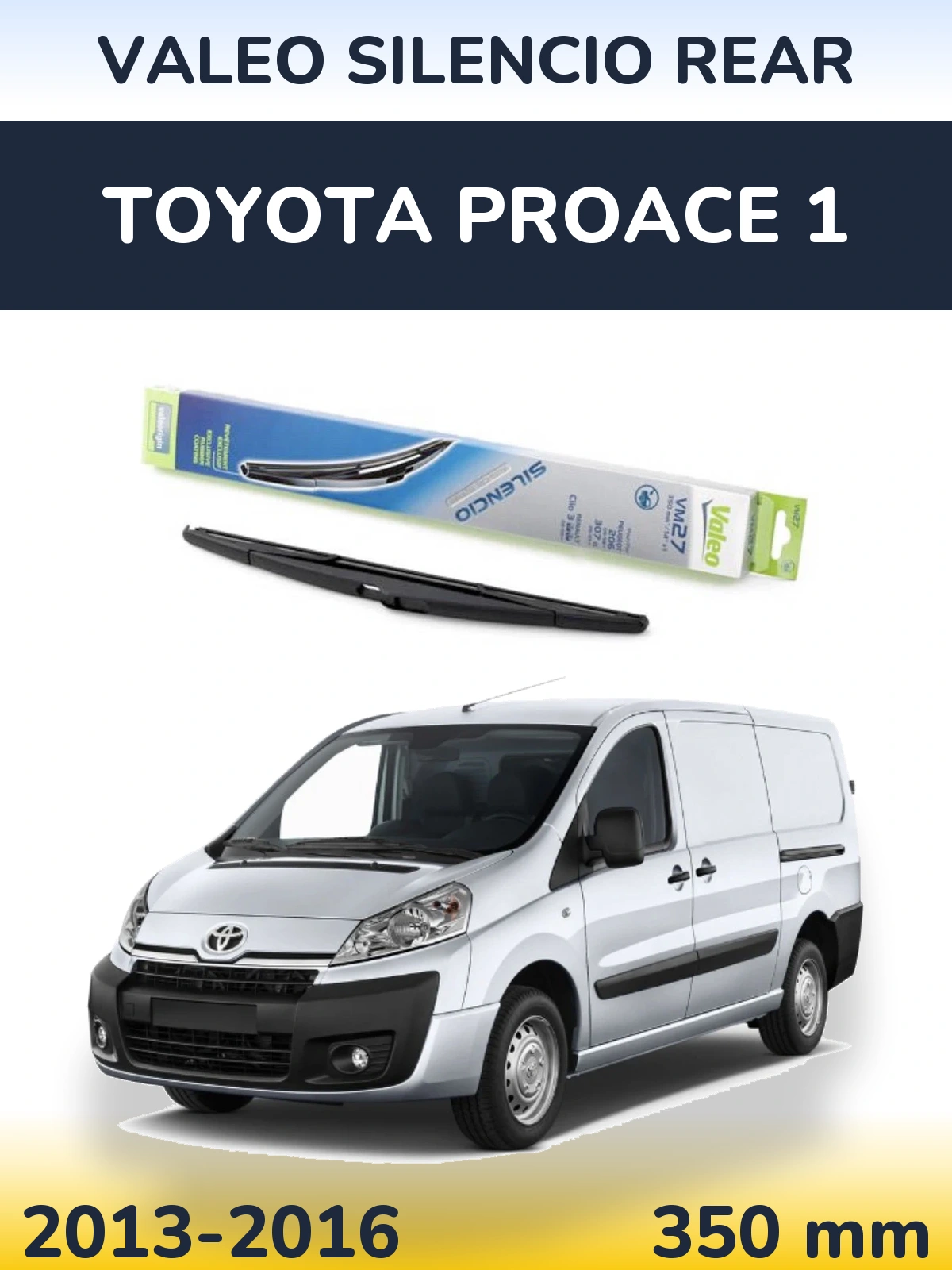 Tylna wycieraczka Valeo Silencio Rear 350 mm do Toyota ProAce 1 2013-2016