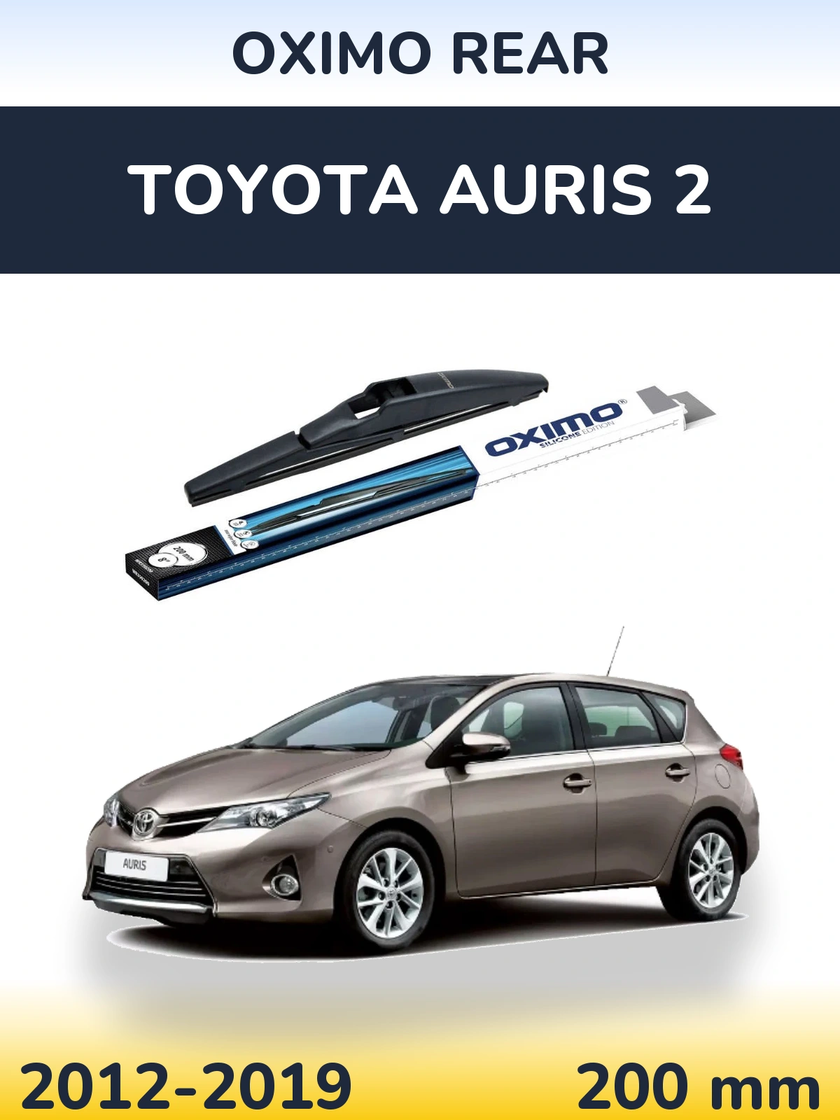 Tylna wycieraczka Oximo Rear 200 mm do Toyota Auris 2 2012-2019