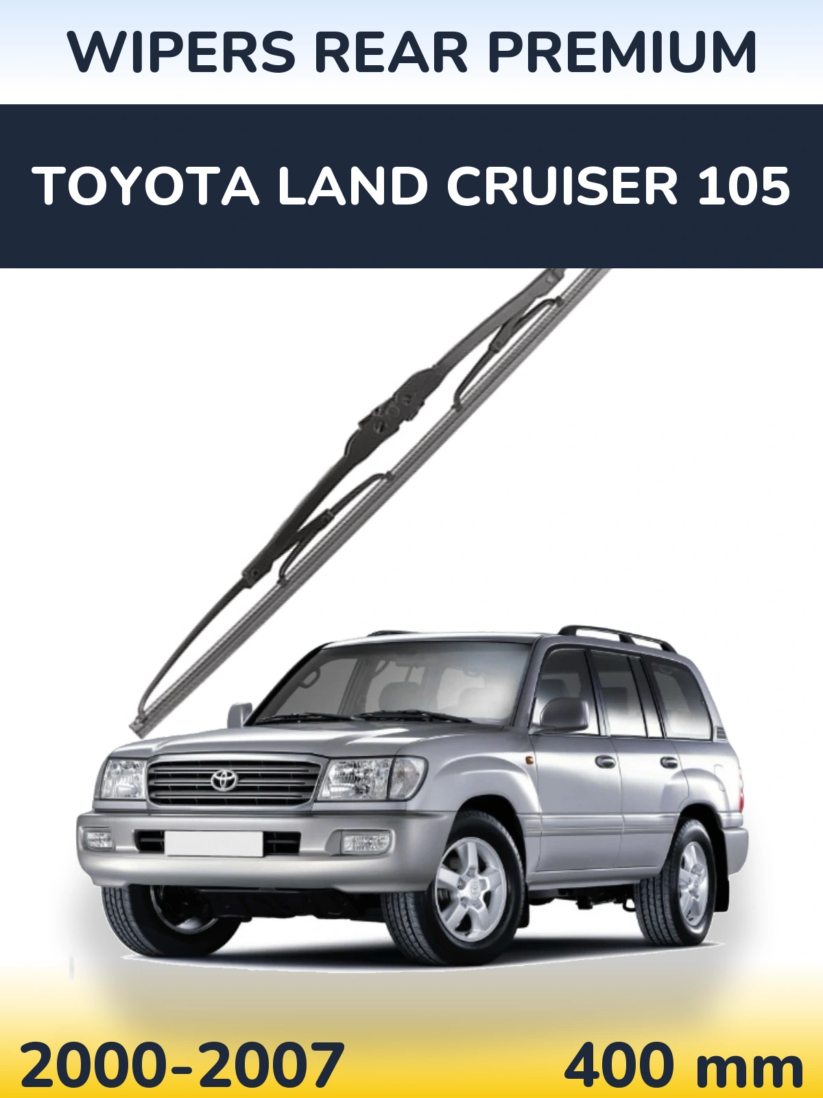 Задний дворник WIPERS REAR PREMIUM 400 мм для Toyota Land Cruiser 105 2000-2007