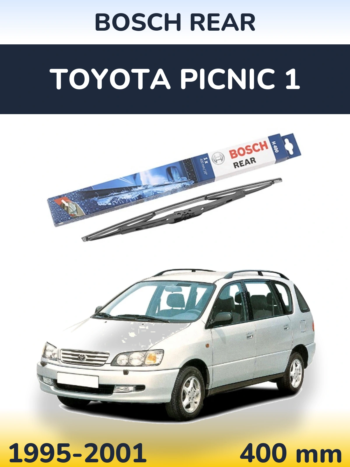 Tylna wycieraczka BOSCH Rear 400 mm do Toyota Picnic 1 1995-2001