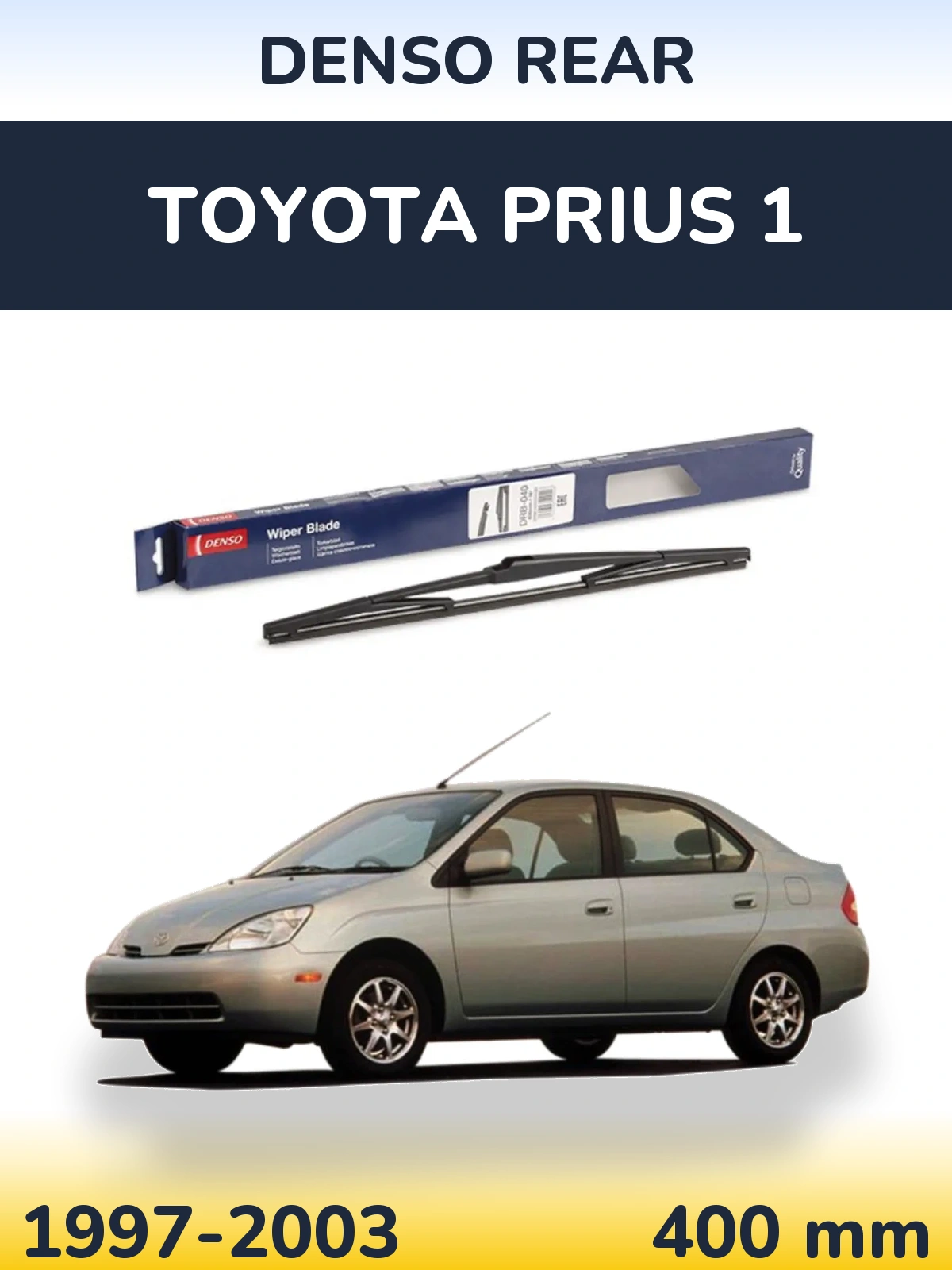 Задний дворник Denso Rear 400 мм для Toyota Prius 1 1997-2003