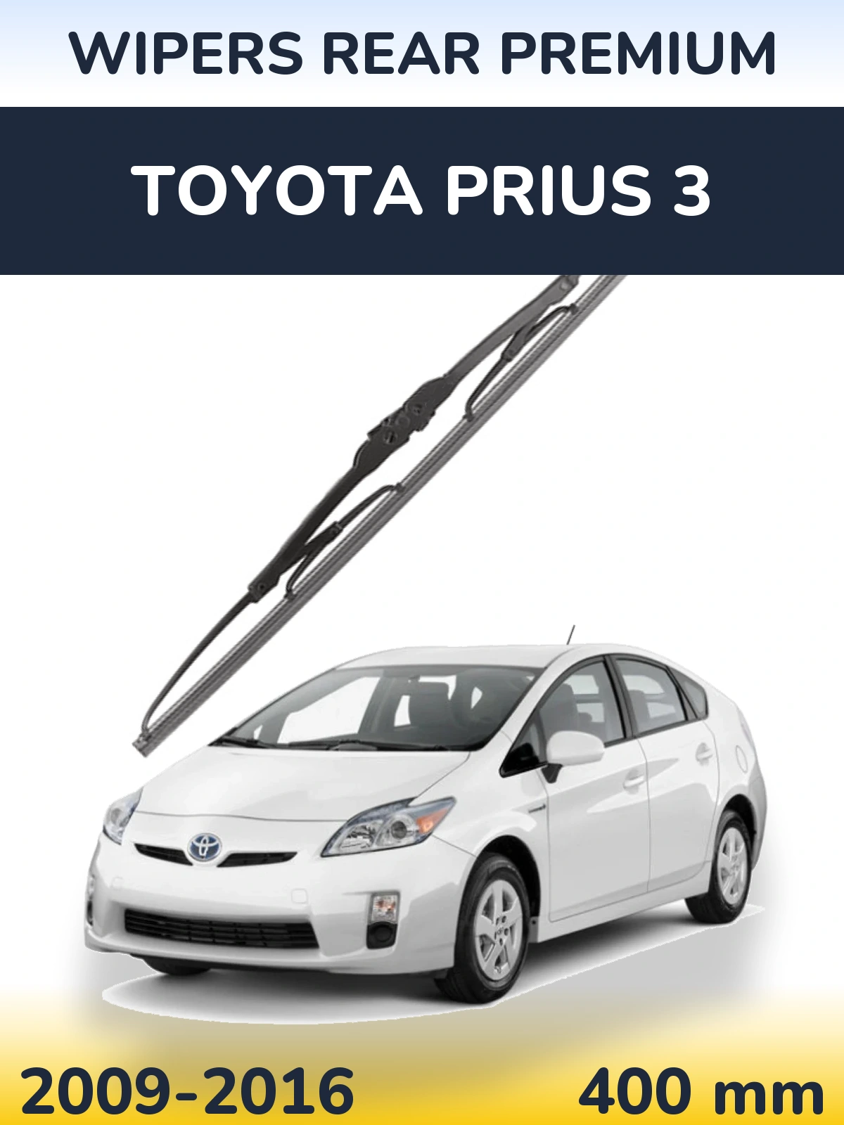 Tylna wycieraczka WIPERS REAR PREMIUM 400 mm do Toyota Prius 3 2009-2016