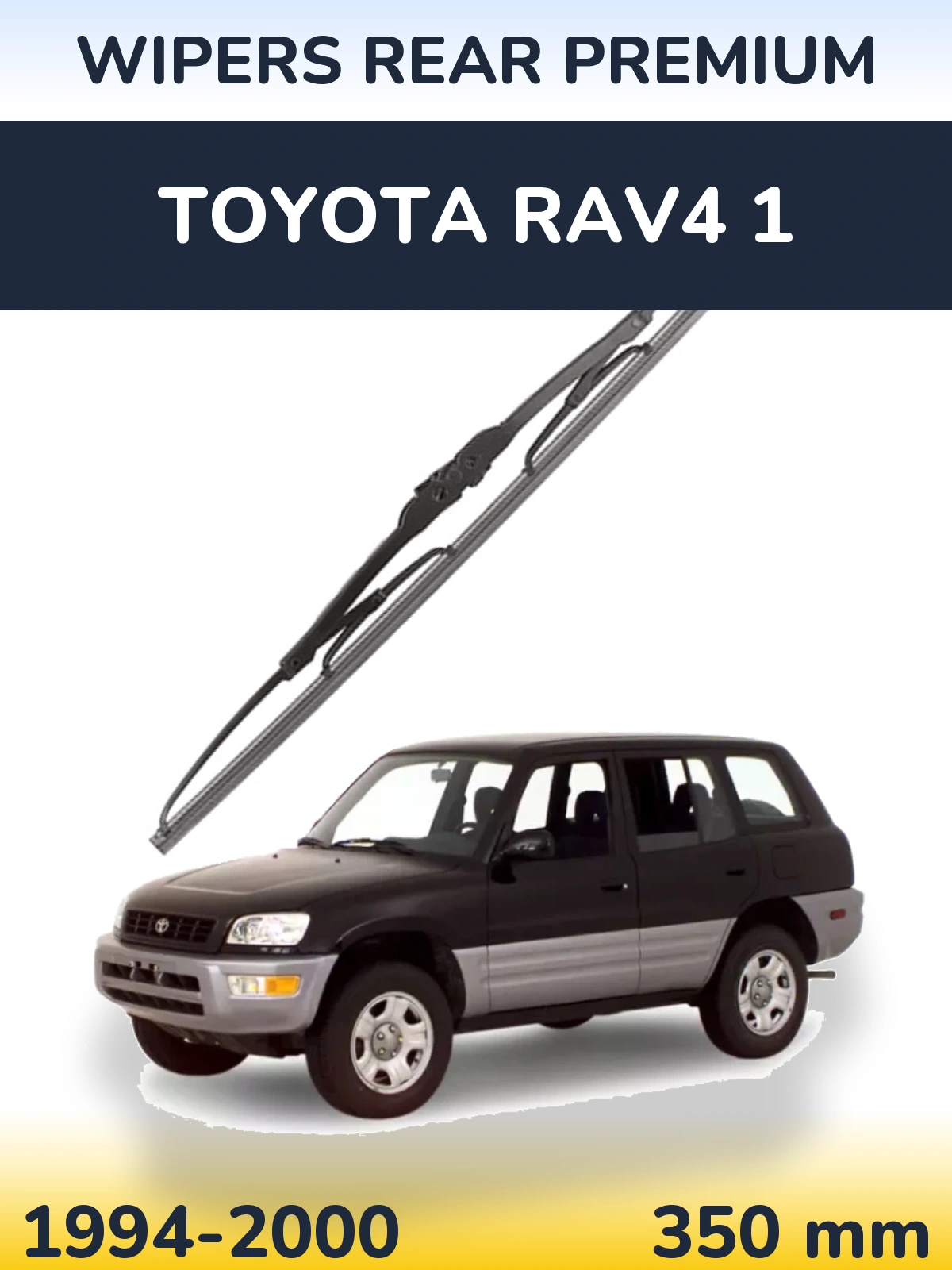 Tylna wycieraczka WIPERS REAR PREMIUM 350 mm do Toyota RAV4 1 1994-2000