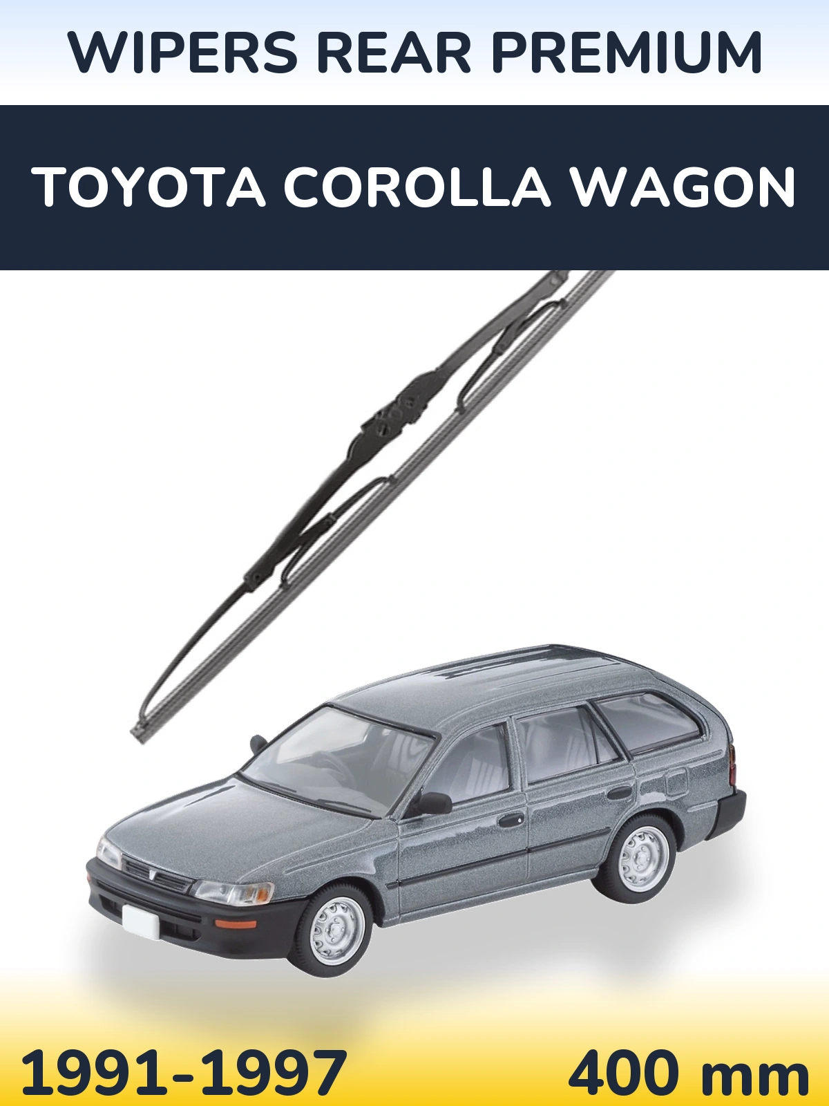 Tylna wycieraczka WIPERS REAR PREMIUM 400 mm do Toyota Corolla Wagon 1991-1997
