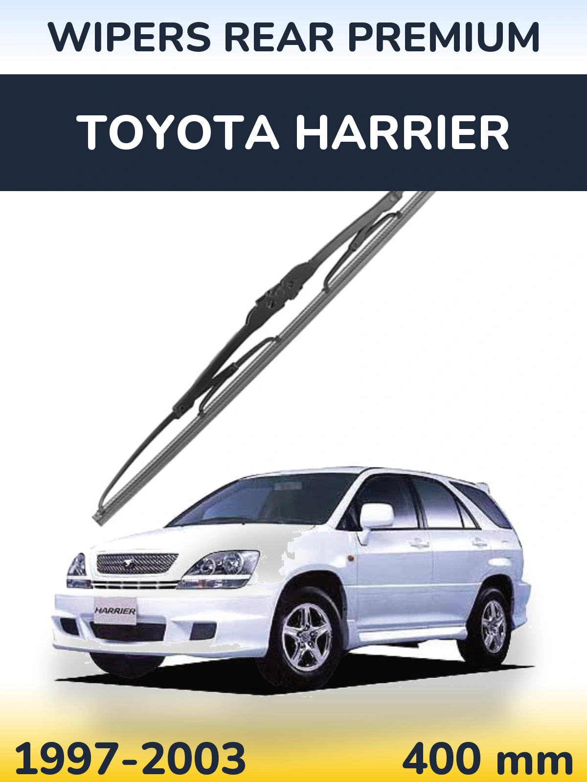 Tylna wycieraczka WIPERS REAR PREMIUM 400 mm do Toyota Harrier 1997-2003