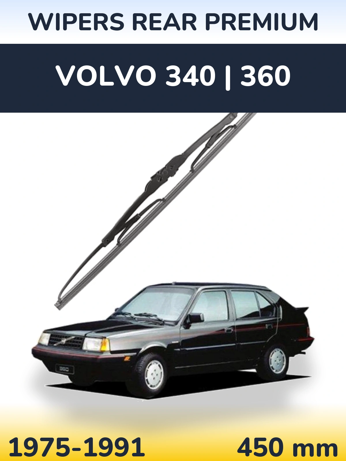 Tylna wycieraczka WIPERS REAR PREMIUM 450 mm do Volvo 340 | 360 1975-1991