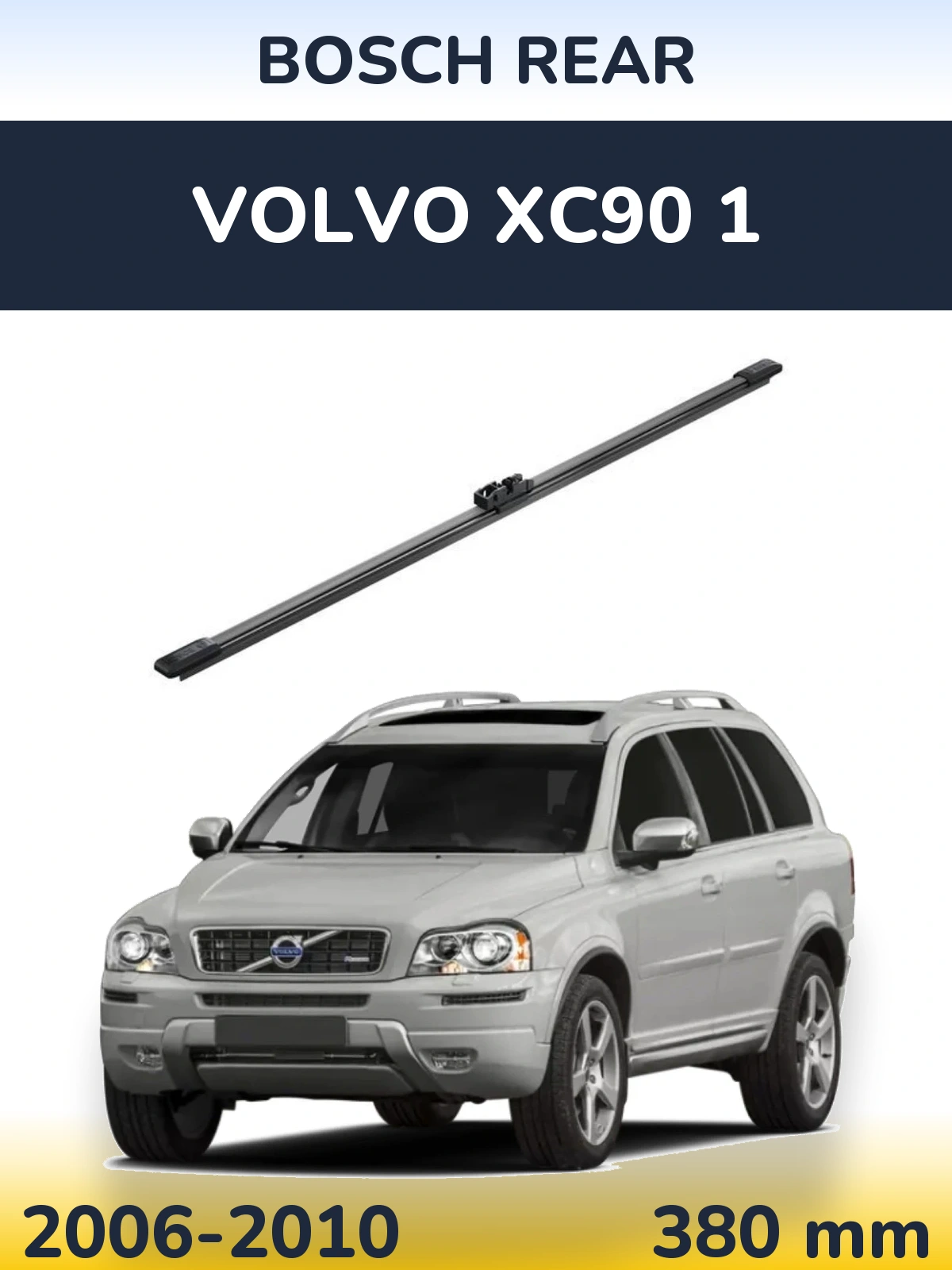 Tylna wycieraczka BOSCH Rear 380 mm do Volvo XC90 1 2006-2010