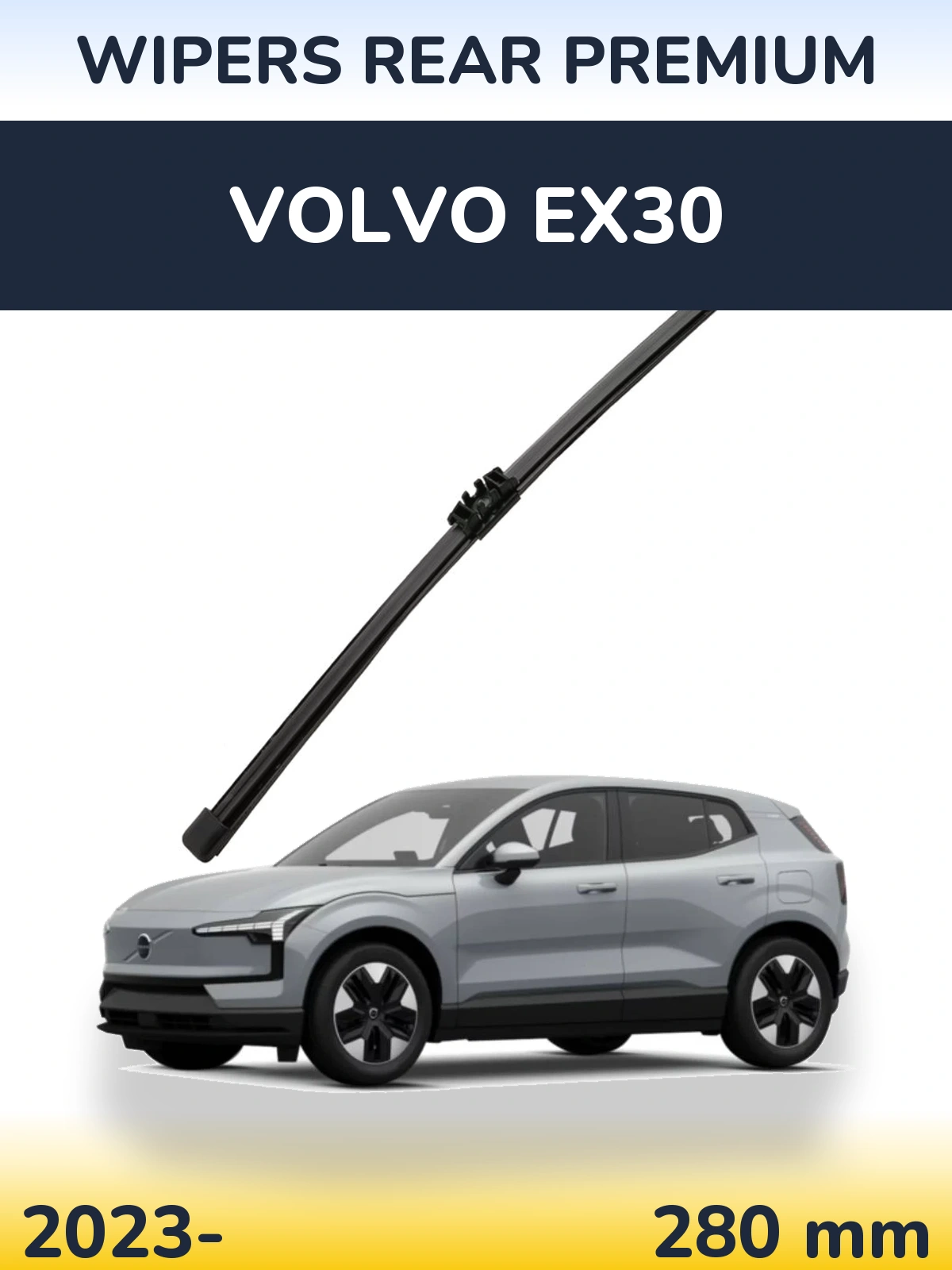 Tylna wycieraczka WIPERS REAR PREMIUM 280 mm do Volvo EX30 2023-2026