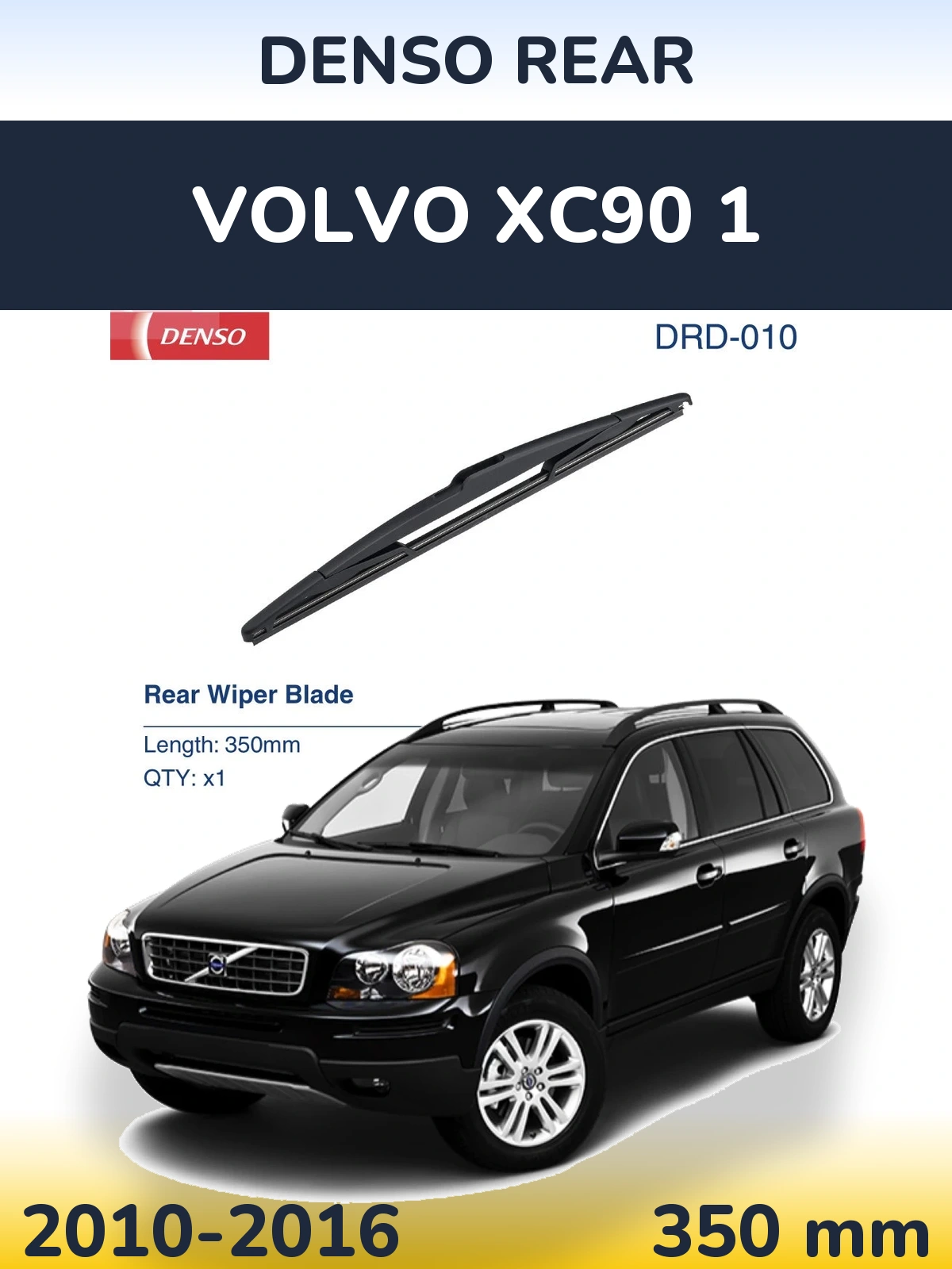 Tylna wycieraczka Denso Rear 350 mm do Volvo XC90 1 2010-2016