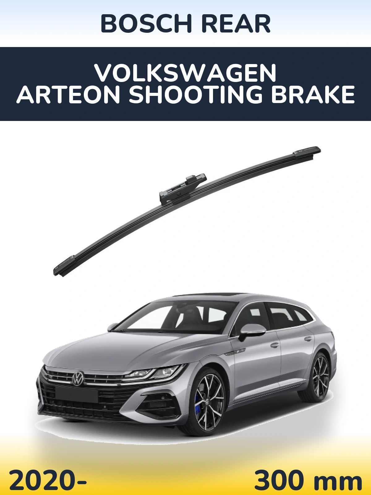 Tylna wycieraczka BOSCH Rear 300 mm do Volkswagen Arteon Shooting Brake 2020-2026
