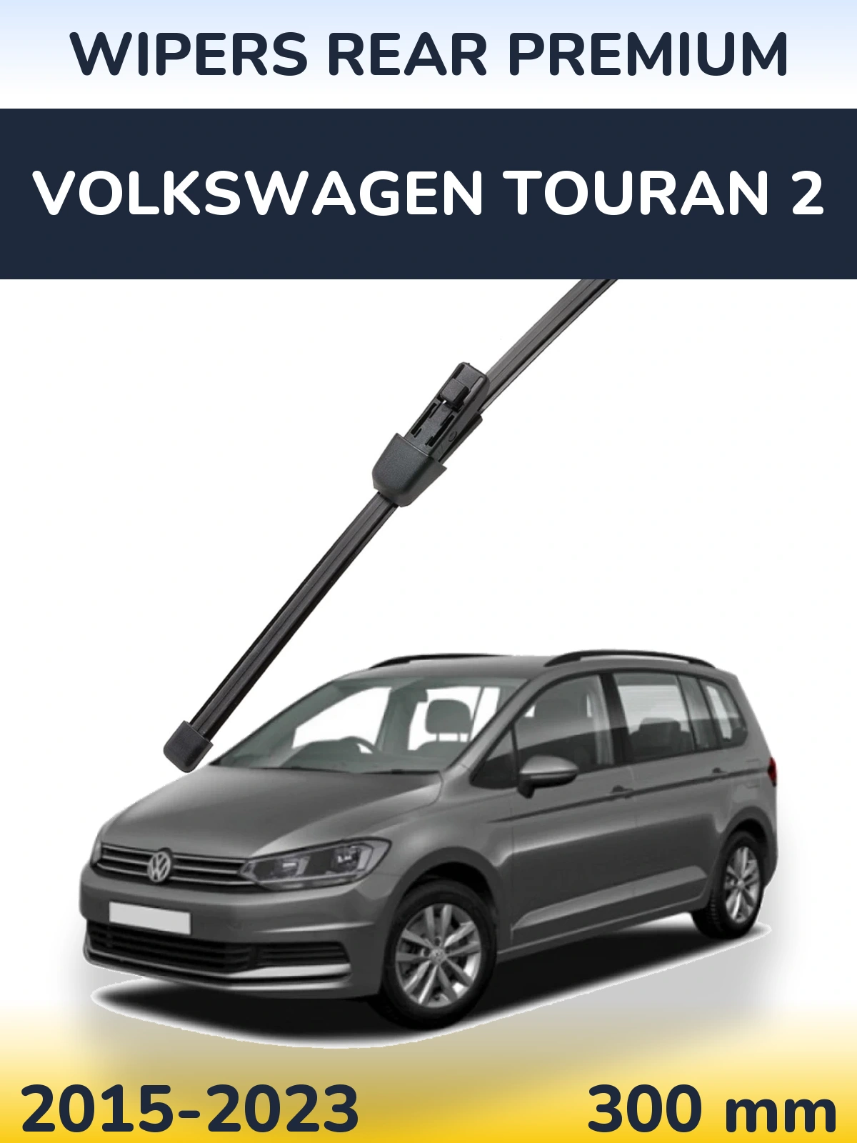Tylna wycieraczka WIPERS REAR PREMIUM 300 mm do Volkswagen Touran 2 2015-2023