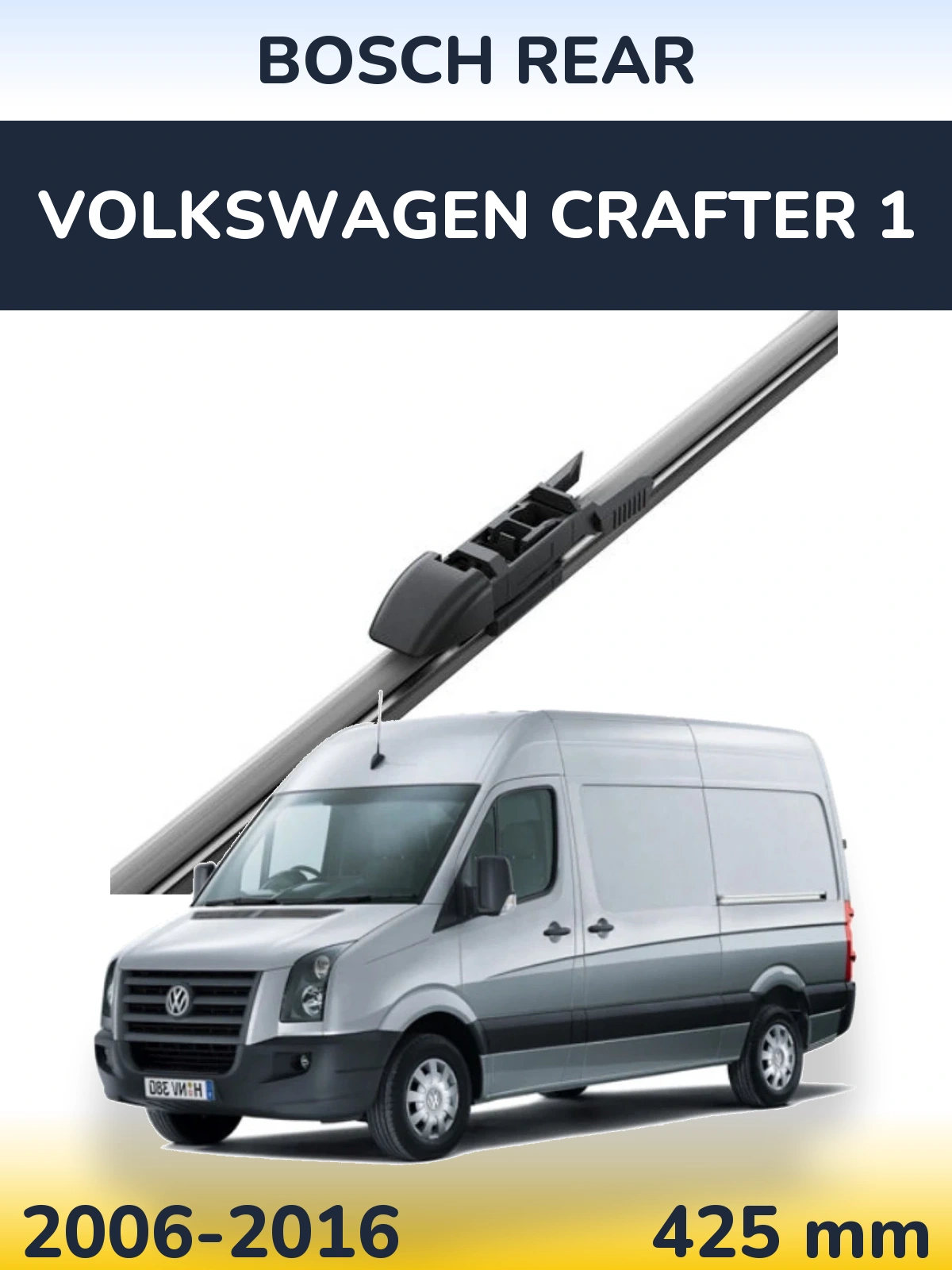 Tylna wycieraczka BOSCH Rear 425 mm do Volkswagen Crafter 1 2006-2016