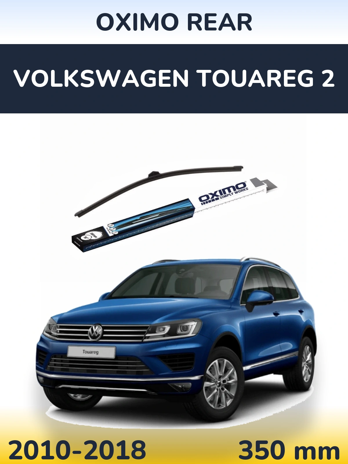 Tylna wycieraczka Oximo Rear 380 mm do Volkswagen Touareg 2 2010-2018
