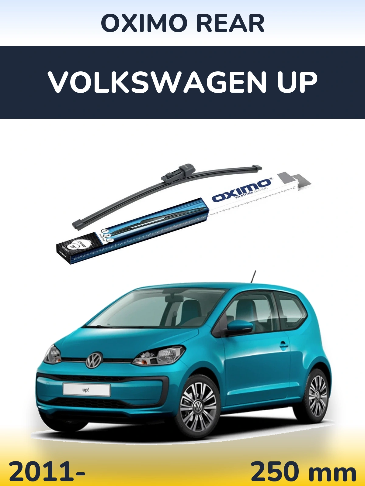 Tylna wycieraczka Oximo Rear 250 mm do Volkswagen Up 2011-2026
