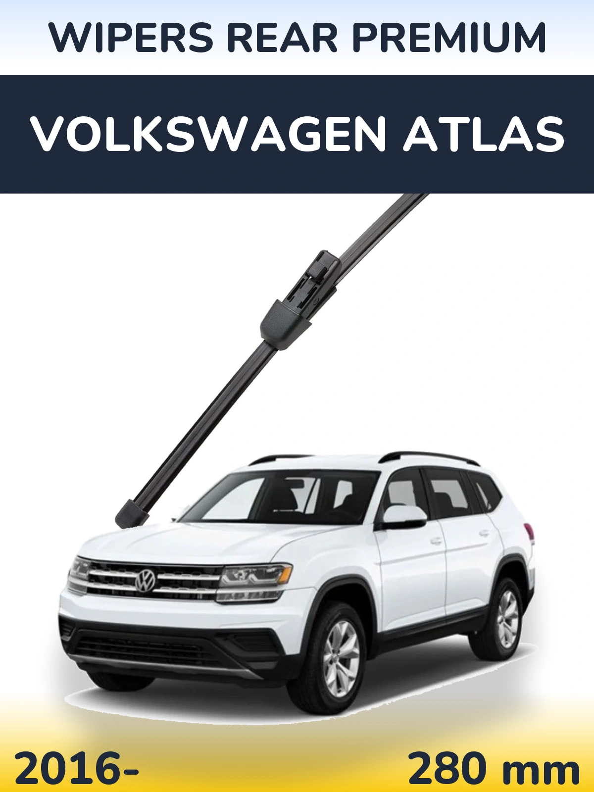 Tylna wycieraczka WIPERS REAR PREMIUM 280 mm do Volkswagen Atlas 2016-2026