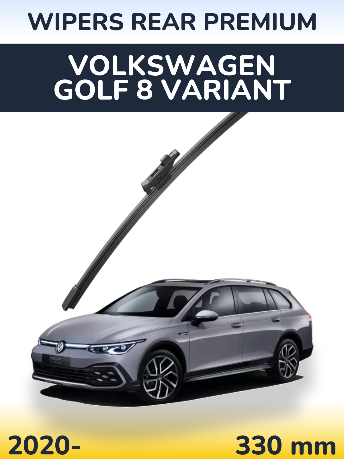 Tylna wycieraczka WIPERS REAR PREMIUM 330 mm do Volkswagen Golf 8 Variant 2020-2026