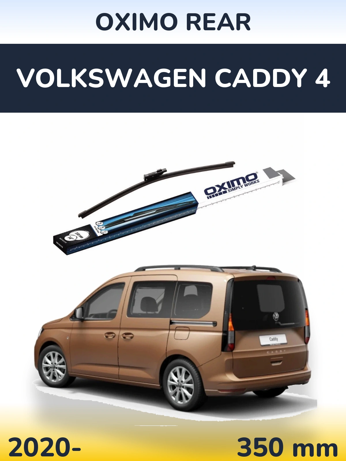 Tylna wycieraczka Oximo Rear 350 mm do Volkswagen Caddy 4 2020-2026