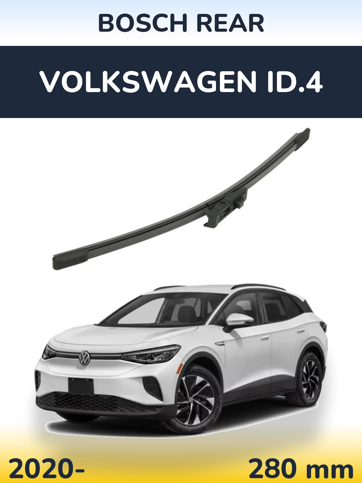 Tylna wycieraczka BOSCH Rear 280 mm do Volkswagen ID.4 2020-2026