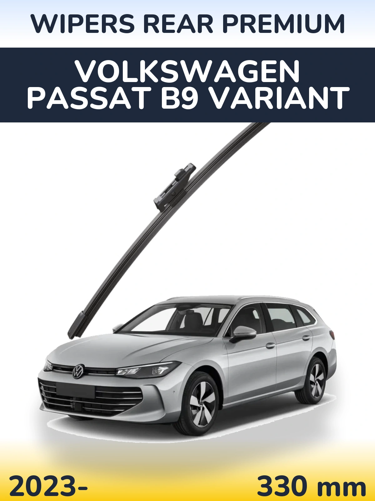 Tylna wycieraczka WIPERS REAR PREMIUM 330 mm do Volkswagen Passat B9 Variant 2023-2026