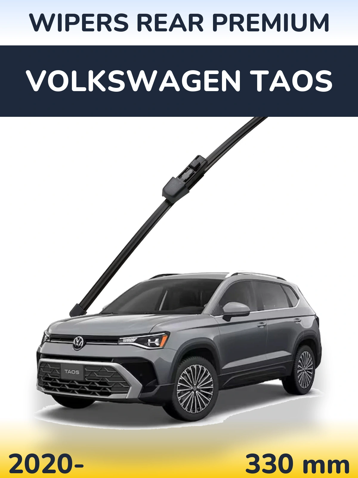 Tylna wycieraczka WIPERS REAR PREMIUM 330 mm do Volkswagen Taos 2020-2026