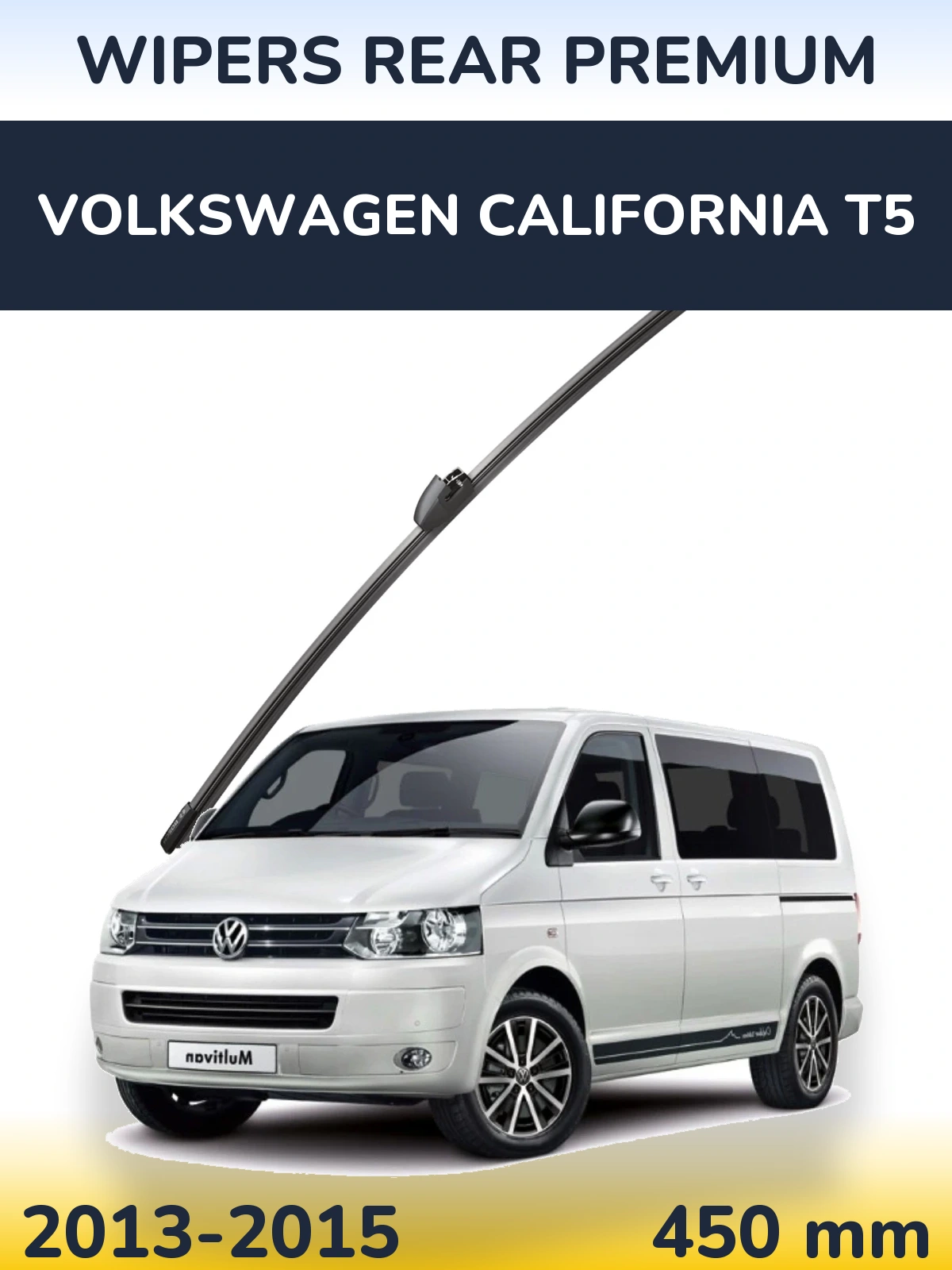 Tylna wycieraczka WIPERS REAR PREMIUM 450 mm do Volkswagen California T5 2013-2015