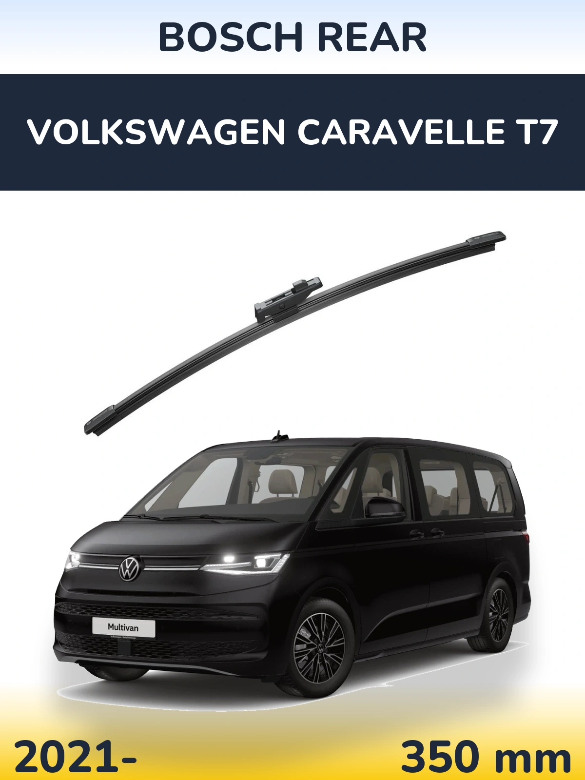 Tylna wycieraczka BOSCH Rear 330 mm do Volkswagen Caravelle T7 2021-2026