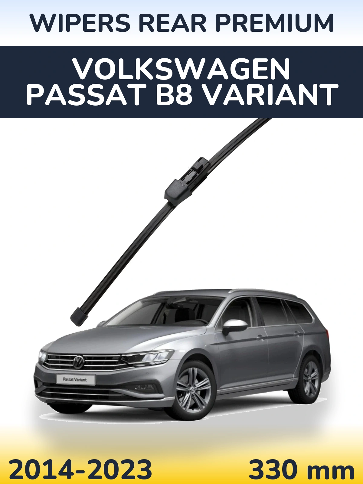 Tylna wycieraczka WIPERS REAR PREMIUM 330 mm do Volkswagen Passat B8 Variant 2014-2023