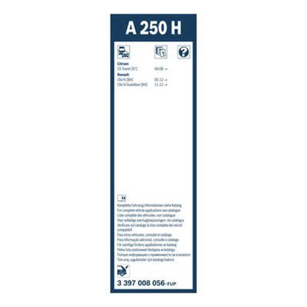 Tylna wycieraczka BOSCH Rear 250 mm do Land Rover Range Rover Evoque 2 2018-2026