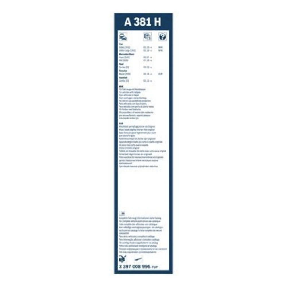 Tylna wycieraczka BOSCH Rear 380 mm do Range Rover Sport 2015-2016