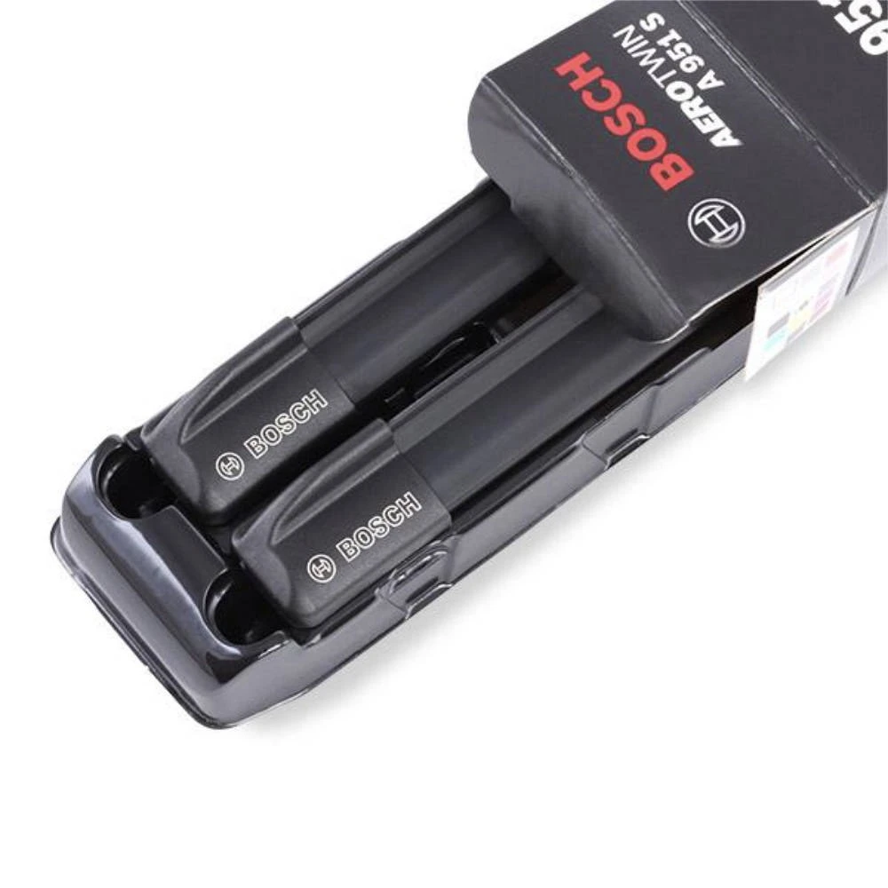 Front wiper blade set BOSCH AeroTwin 650 & 475 mm for Ford C-MAX 1 2003-2010