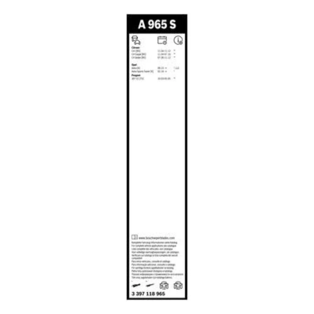 Komplet przednich wycieraczek BOSCH AeroTwin 700 & 600 mm do Opel Astra K Sports Tourer 2015-2021