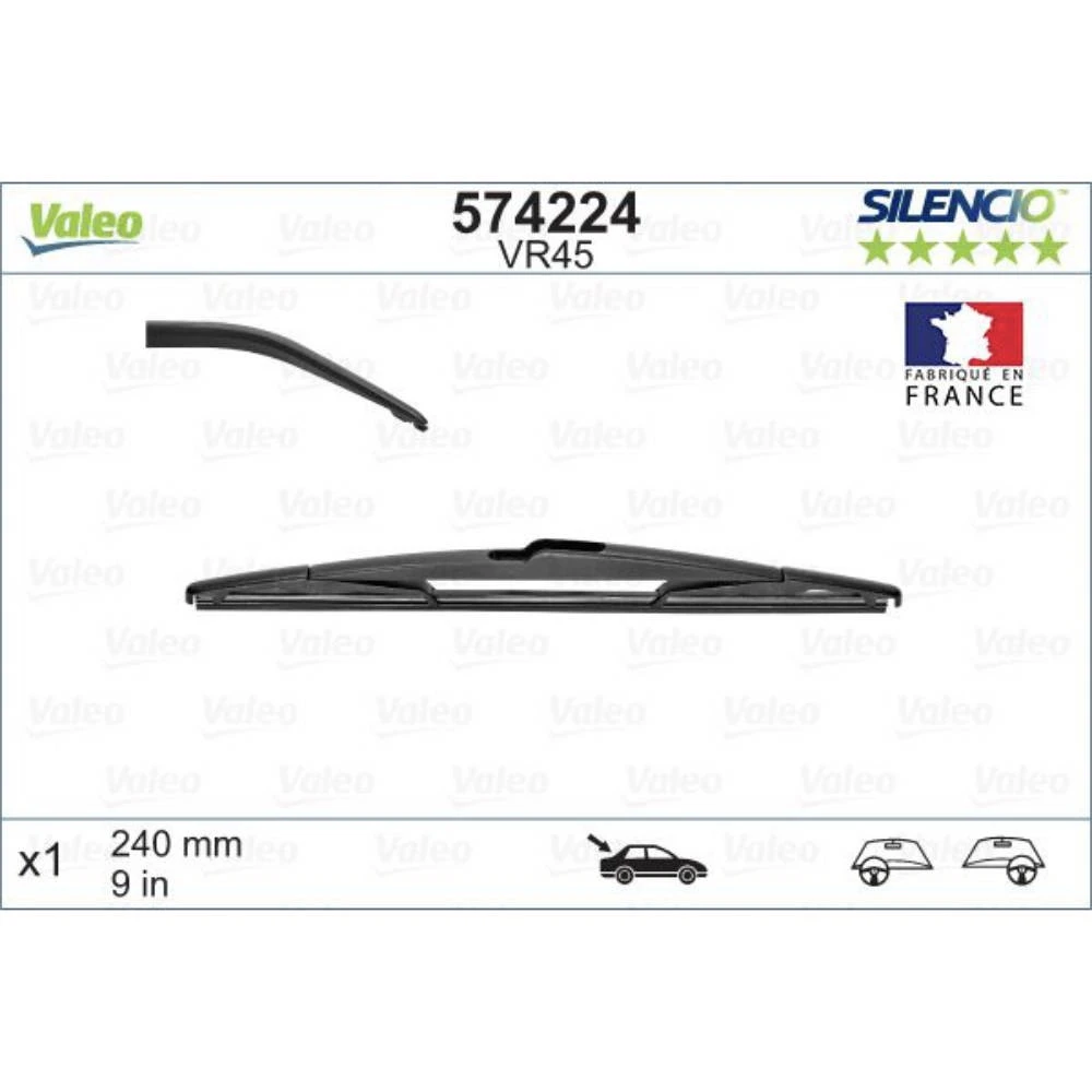 Tylna wycieraczka Valeo Silencio Rear 240 mm do MINI Cooper 2013-2021