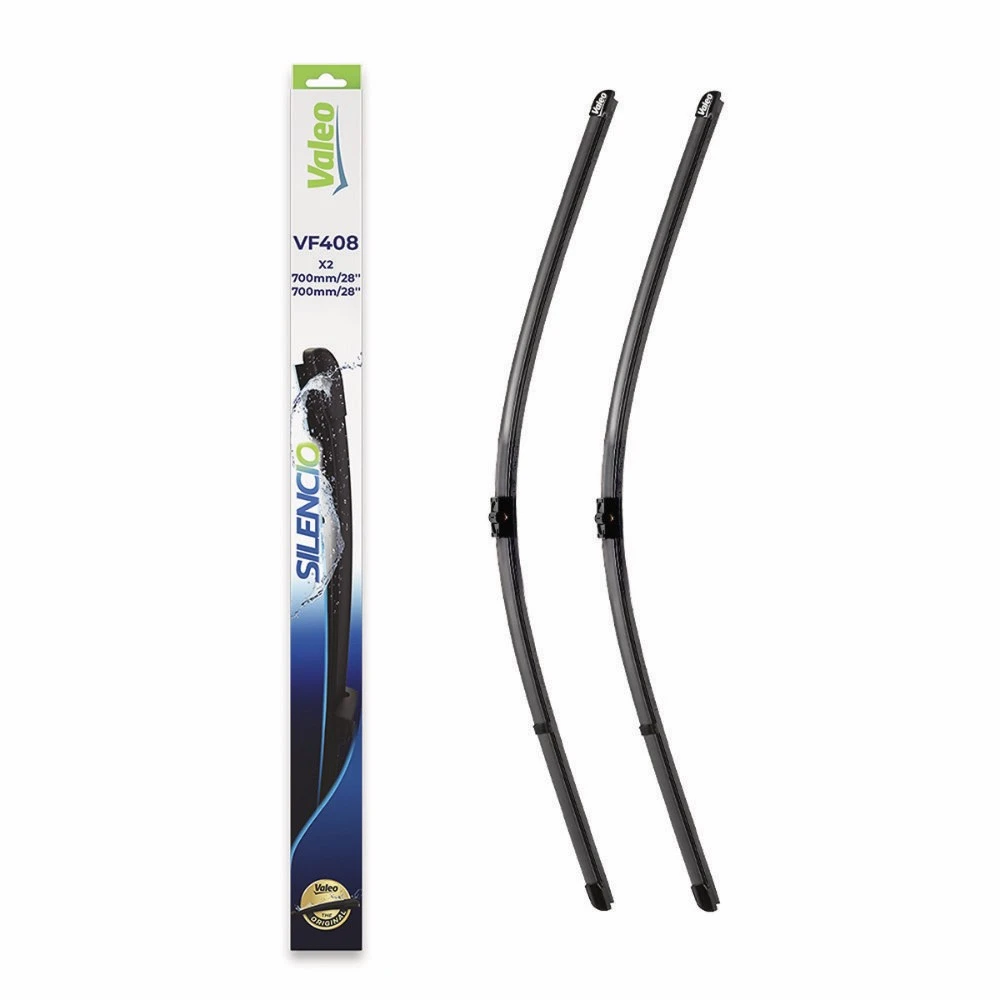 Komplet przednich wycieraczek Valeo Silencio Flat 700 & 700 mm do Peugeot 407 2004-2012