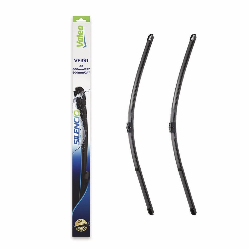 Komplet przednich wycieraczek Valeo Silencio Flat 600 & 600 mm do Mercedes Klasa E 2009-2014