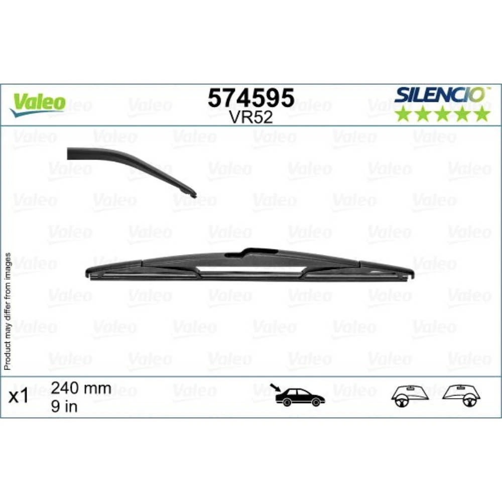 Дворники Valeo Silencio Rear для Renault Megane