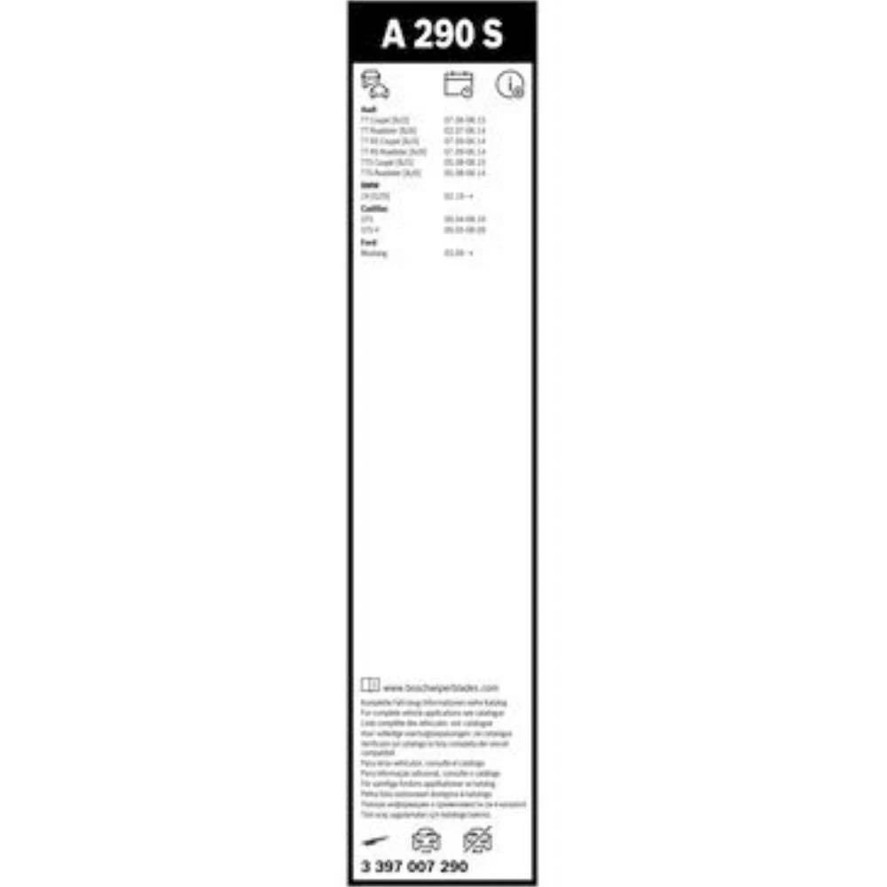 Komplet przednich wycieraczek BOSCH AeroTwin 550 & 530 mm do MINI Aceman 2024-2026